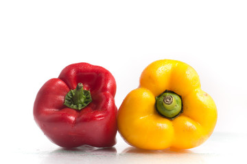Red and Yellow Bell Pepper