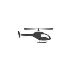 helicopter icon. chopper vector illustration