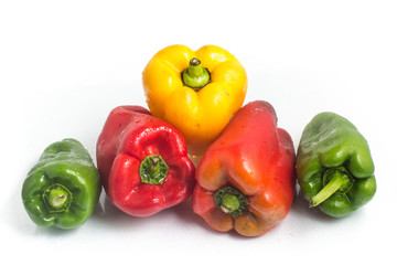 All Colors of Bell Peppers