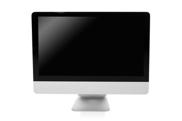 professional desktop pc isolated