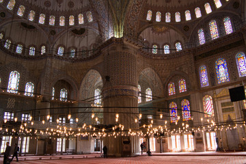 Obraz premium blue mosque