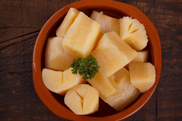 Manihot esculenta (cassava, yuca, manioc, mandioca, Brazilian arrowroot)