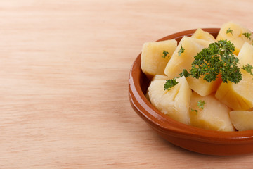 Manihot esculenta (cassava, yuca, manioc, mandioca, Brazilian arrowroot)