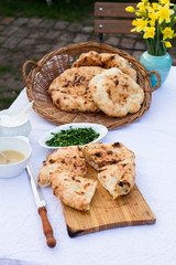 bread scone, traditional hungarian food