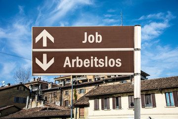 Schild 230 - Job