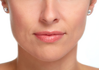 Woman lips