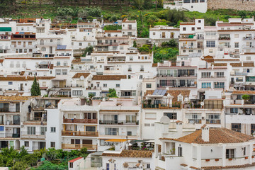 Picturesque village of Mijas in Andalucia,Spain