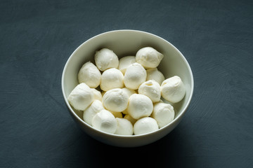 Young mozzarella cheese