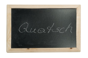 Obraz premium Quatsch - Symbolfoto