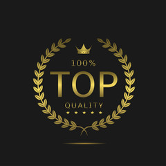 Top quality label