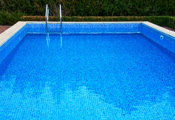Pool with water
