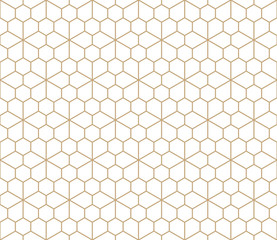 abstract geometric simple floral grid deco pattern