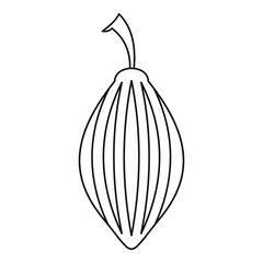 Pod spice icon, outline style