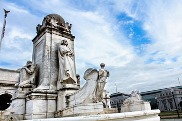 Obraz premium Columbus Fountain
