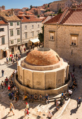 The Large Onofrio's Fountain Dubrovnik 