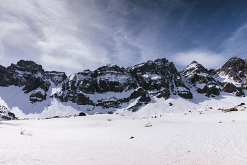 High mountain landscape