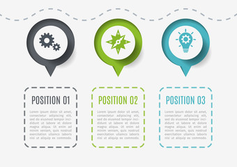 Abstract elements of graph, diagram with 5 steps, options or parts. Creative concept for infographic. Business data visualization. Process chart. Vector template for presentation