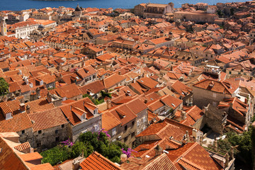 Rooftops of Old Town Dubrovnik 