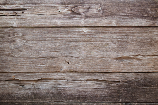 Close-up of an old teak board wall texture background.