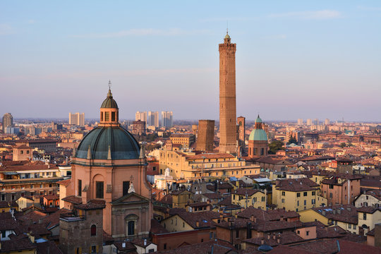 Bologna dall'alto (veduta dalla Basilica di San Petronio)