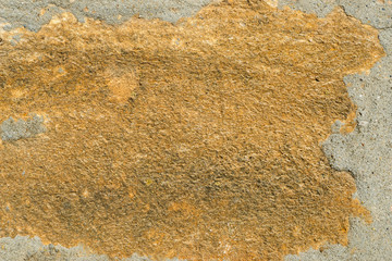Old stone brick whith cement
