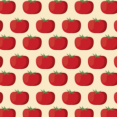 tomato nutrition seamless pattern image vector illustration eps 10