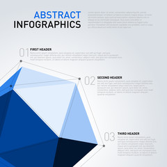 Research infographics concept template.