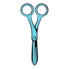 Dressmaker shear icon, icon cartoon