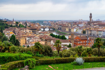 Fototapeta na wymiar Florence panorama city skyline, Florence, Italy