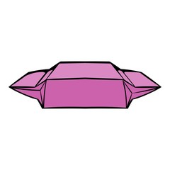 Lunch paper wrap icon,icon cartoon