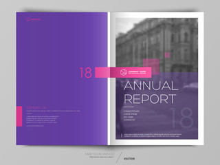 Cover design annual report, flyer, brochure.