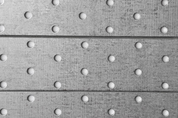 Steel perforated metallic background