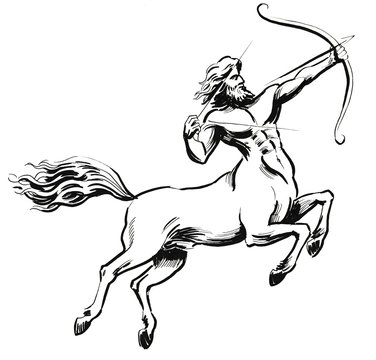 Centaur with a bow