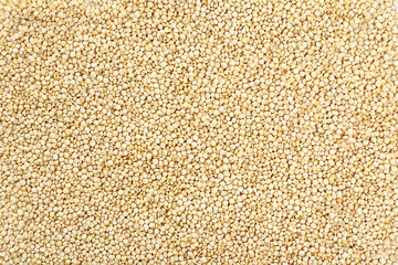 Raw quinoa seeds background