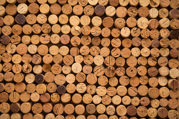 Cork caps background