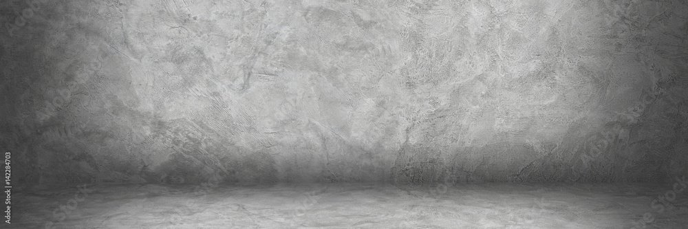 Poster cement and concrete wall and floor with shadow for pattern and design