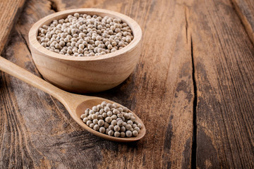 Pepper in a bowl