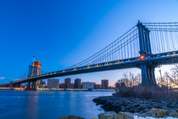 Manhattan Bridge at sunrise