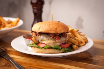 bulgogi burger. This burger is Korean style cuisine. 