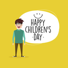 Obraz premium Happy Children day