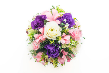 beautiful bouquet flower in vase