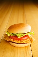 chicken burger, 치킨버거