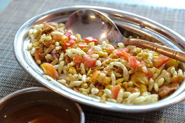 India savoury snack -Bhel puri