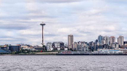 Fototapeta premium Seattle downtown skyline
