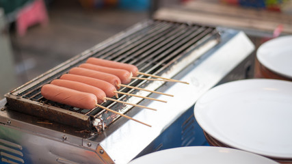 Grilled meat. Bar-B-Q.