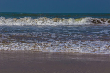 Indian ocean, Arambol beach, Goa, India