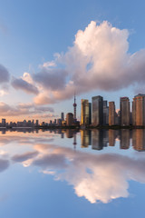 Fototapeta na wymiar City skyline in Shanghai, China