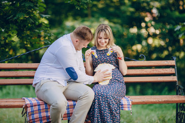 couple in the park