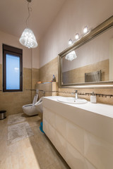 Luxury bathroom interior