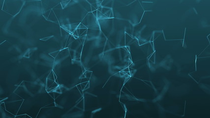 4k abstract color geometrical background with lines and dots